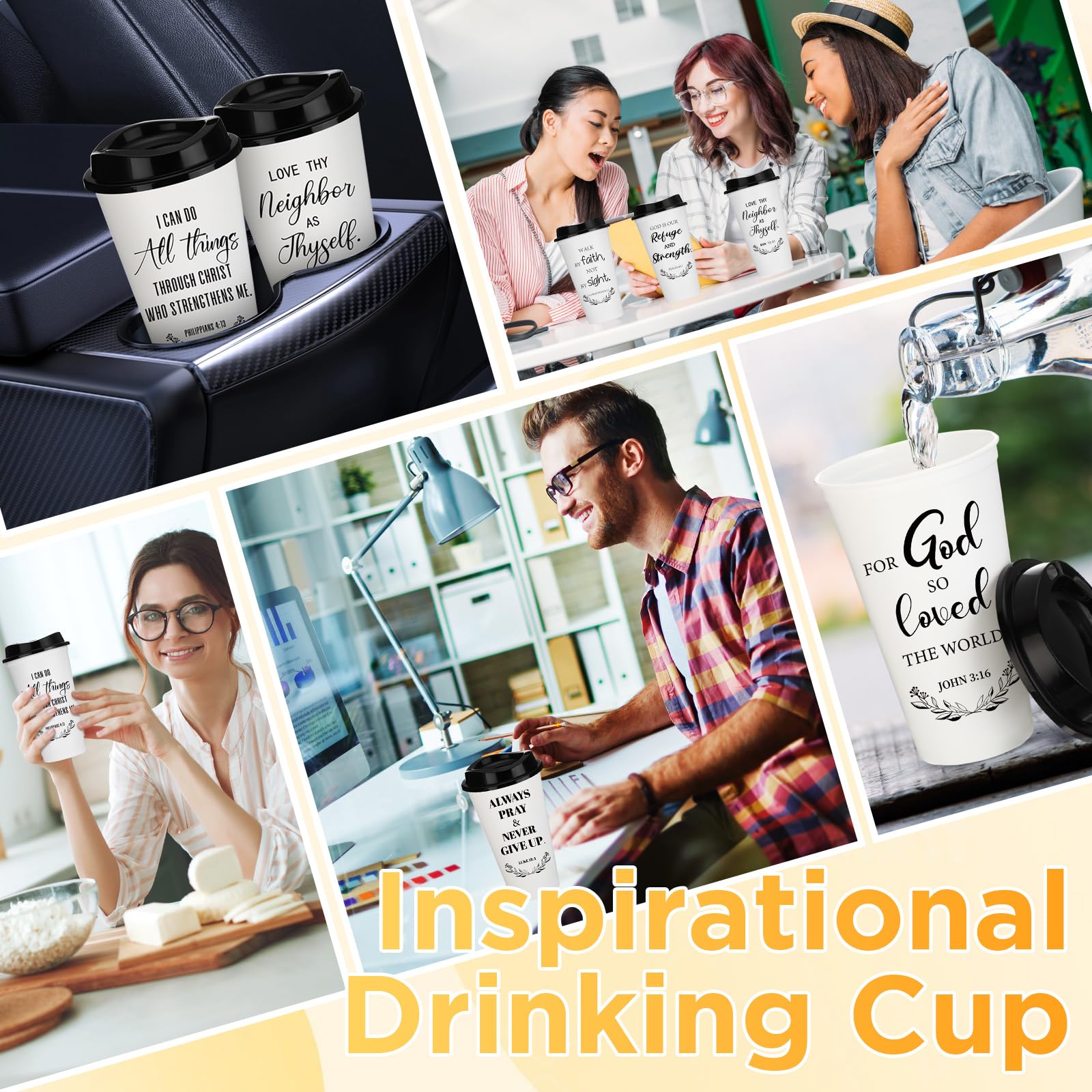 Skylety versatile cups for home, office, school, and church gatherings