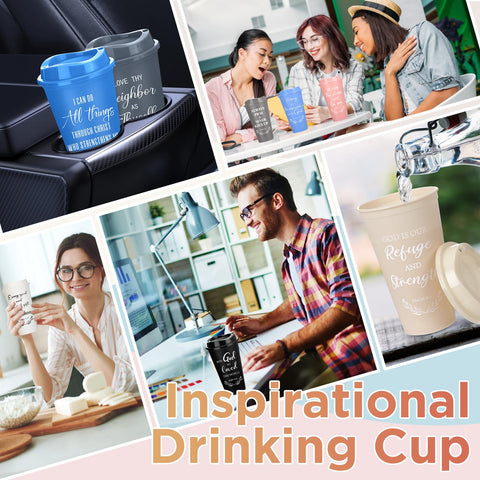 Skylety easy-grip 16oz tumbler for comfortable daily use
