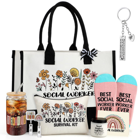 Skylety social worker tote bag for reliable daily organization and carry