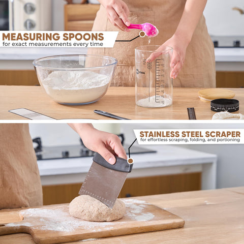 SKYMA sewn cloth covers for breathable starter protection.