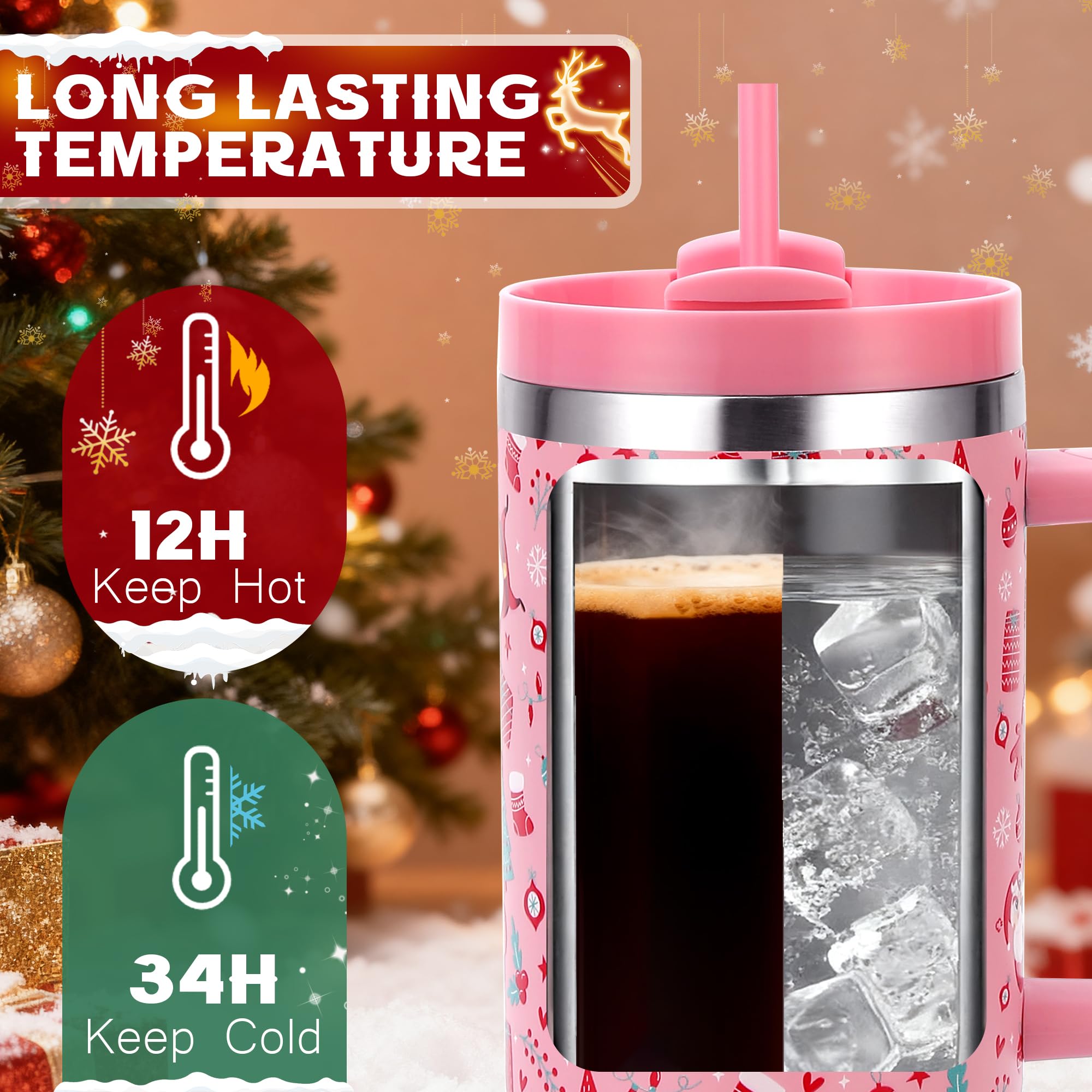 Skywerc slim-base tumbler fits most car cup holders for easy travel.