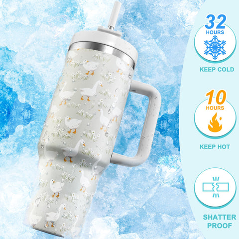 Skywerc vacuum insulated double-wall keeps drinks cold or hot for hours.