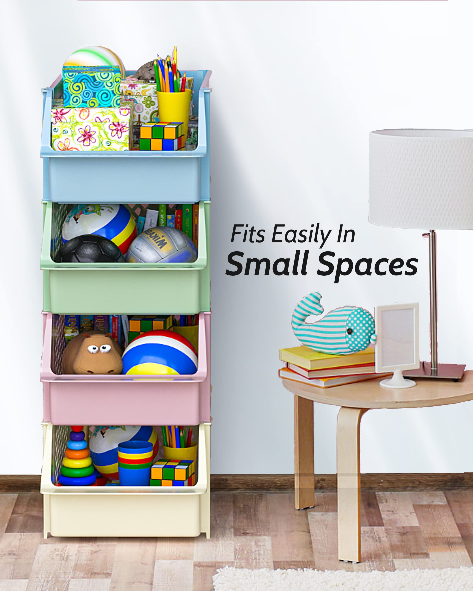 Skywin TidyFriend durable plastic bin handles heavy items without warping.