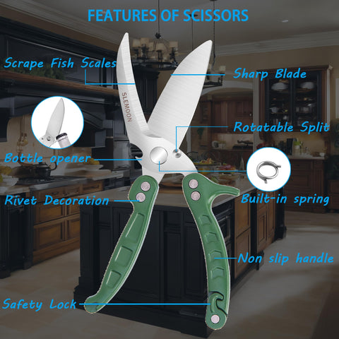 SLEMOON safety lock keeps blades secured when not in use