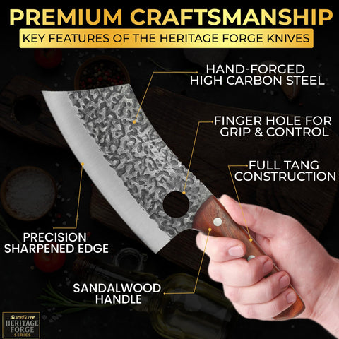 SliceElite ergonomic handle design enables steady control during prep.