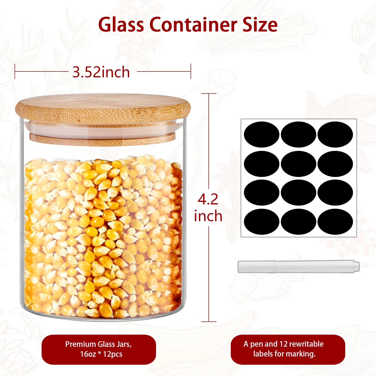 SLifeJars jar with airtight silicone ring demonstrating secure seal and freshness