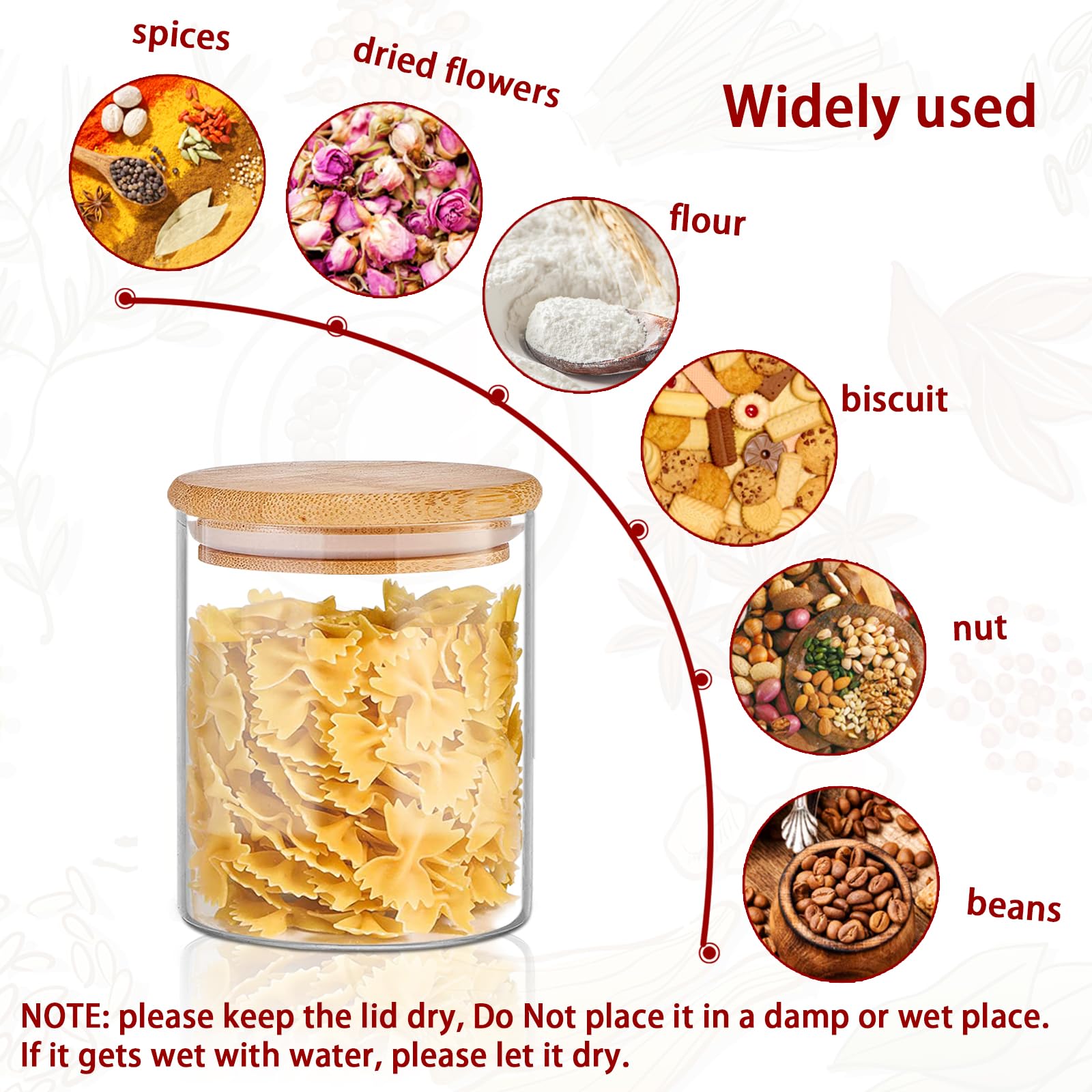 SLifeJars in a kitchen setup for organized storage and shelving