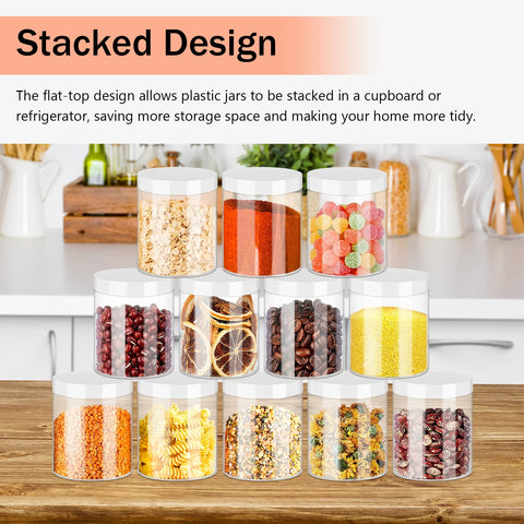 SLifeJars multipurpose jars suitable for slime, spices, cosmetics and crafts