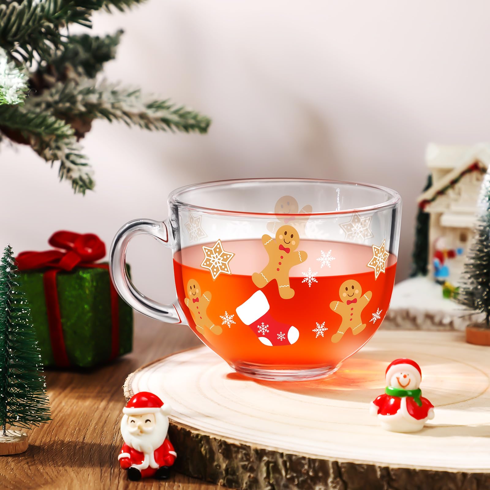 Sliner durable glass mug easy to clean and reuse.