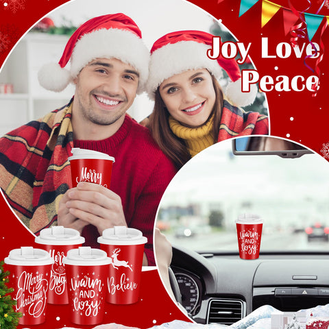 Vivid red palette enhances festive mood at coffee breaks and parties