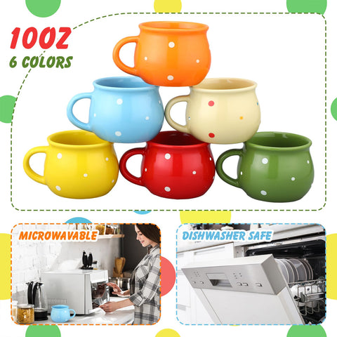 Sliner microwave-safe ceramic mugs for quick reheats.