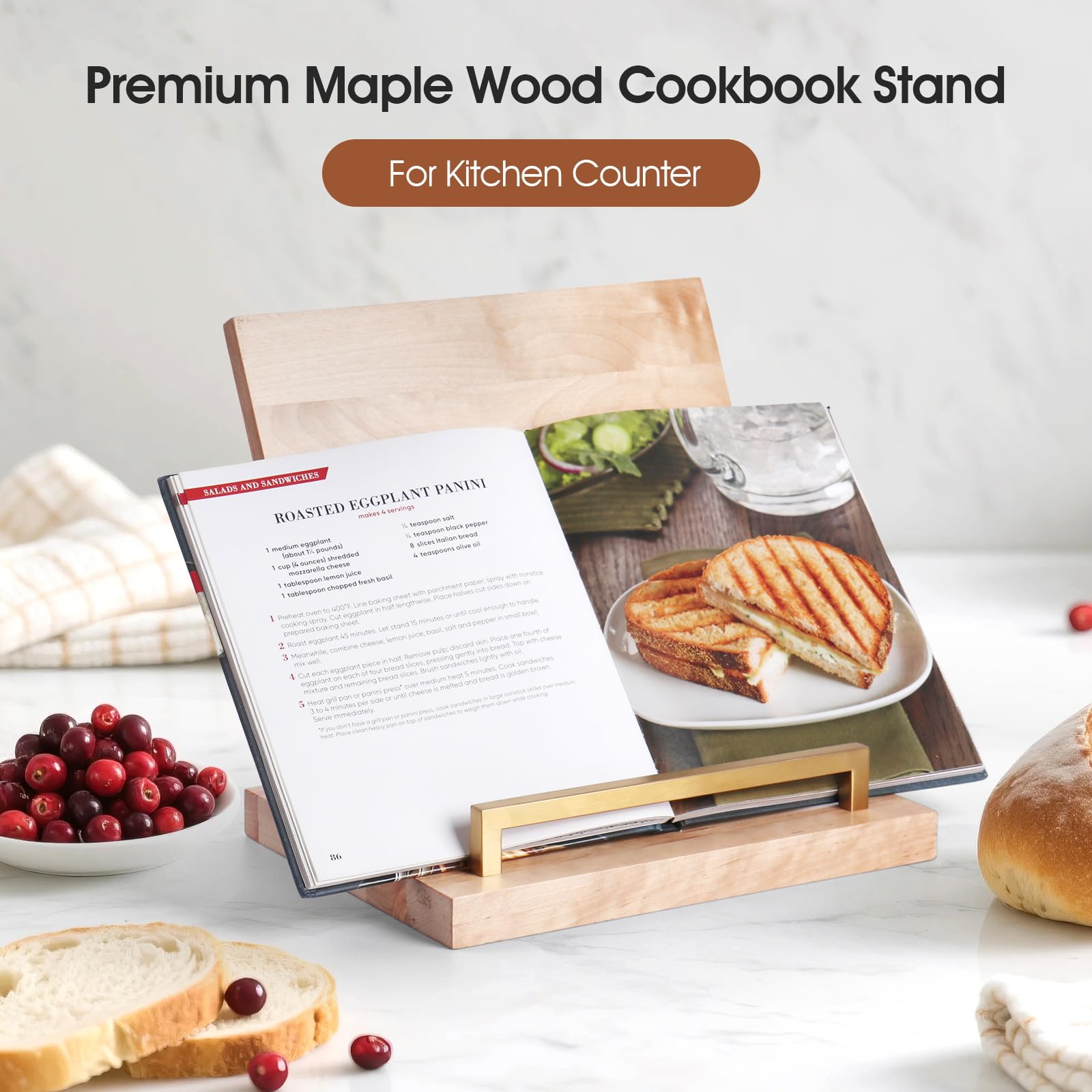 Slirike natural maple wood kitchen essential, eco-friendly and durable