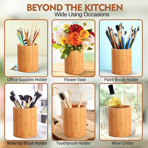 SLNIHAMS durable bamboo withstands daily kitchen use with style.