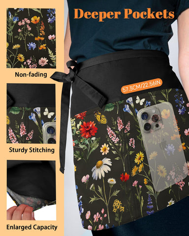 Slohif front and back pockets keep essential tools secure during service.