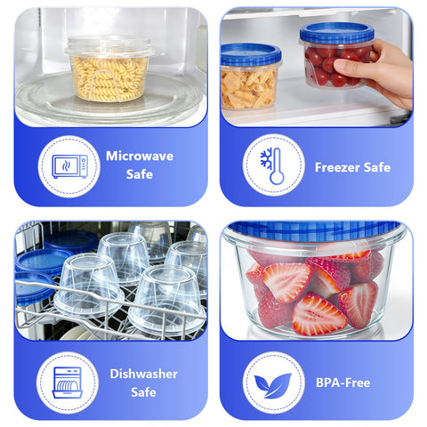Slomg transparent body lets you see contents at a glance.