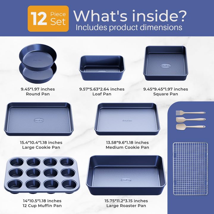 Slow Slog ceramic nonstick coating delivers effortless food release and easy cleanup.