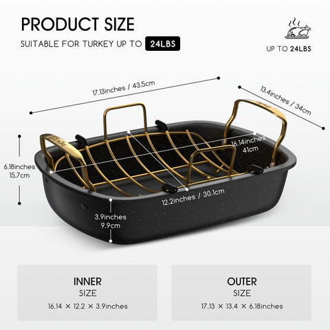 Slow Slog nonstick coating for effortless release and easy cleanup.