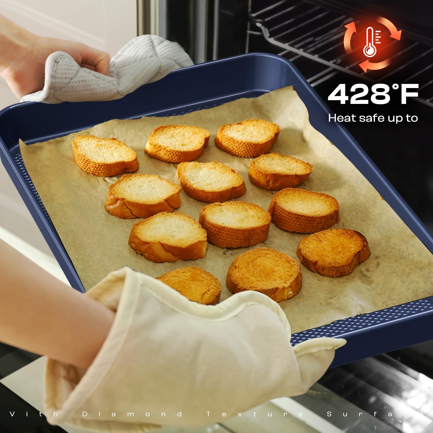 Slow Slog square and loaf pans offer versatile sizes for baking and portion control.