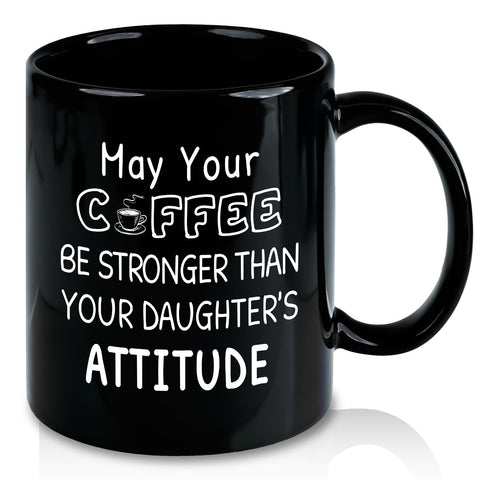 Slugeren dad mug from daughter with quote for daily coffee ritual
