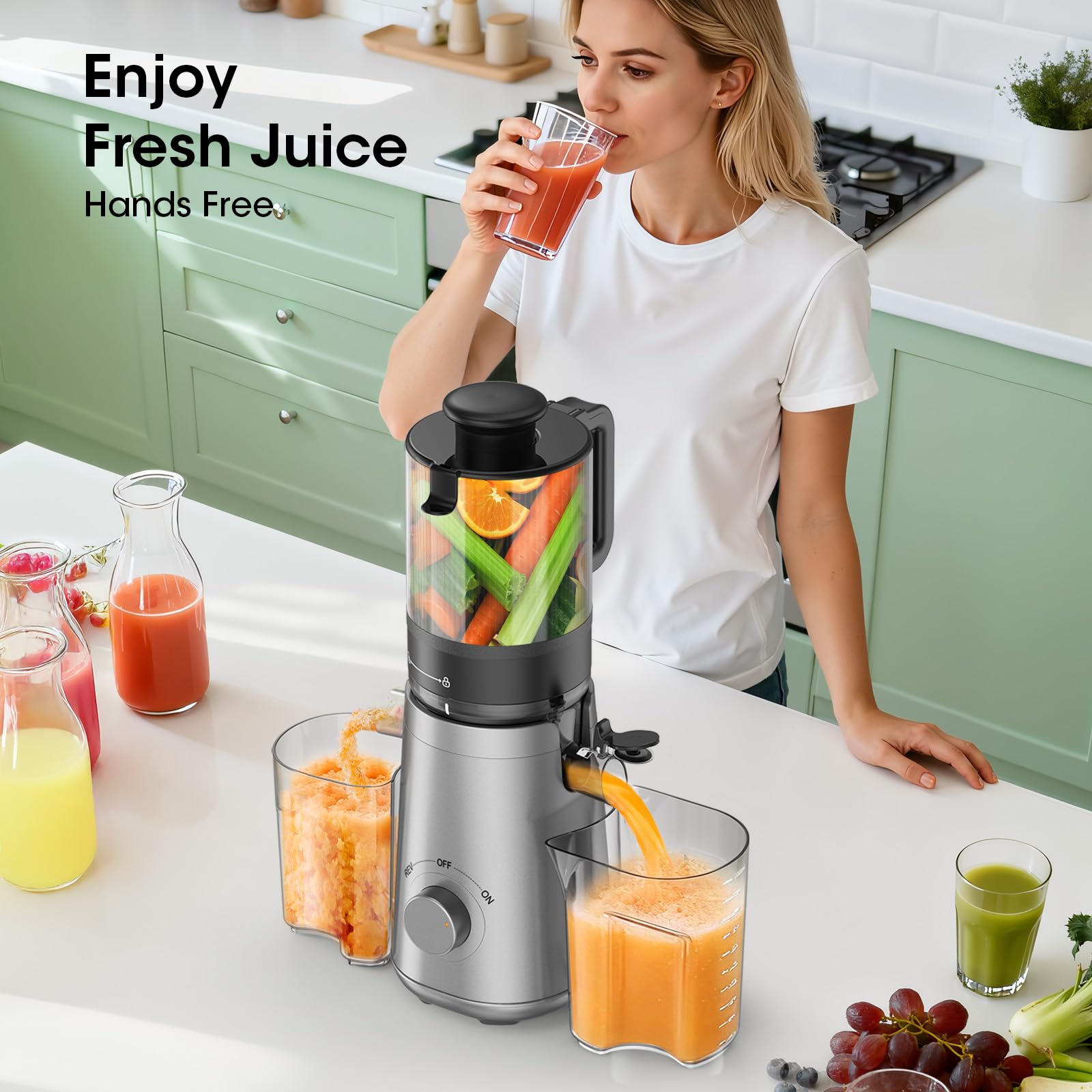 SmallHOO Juicer warranty-ready design offers added buyer confidence.