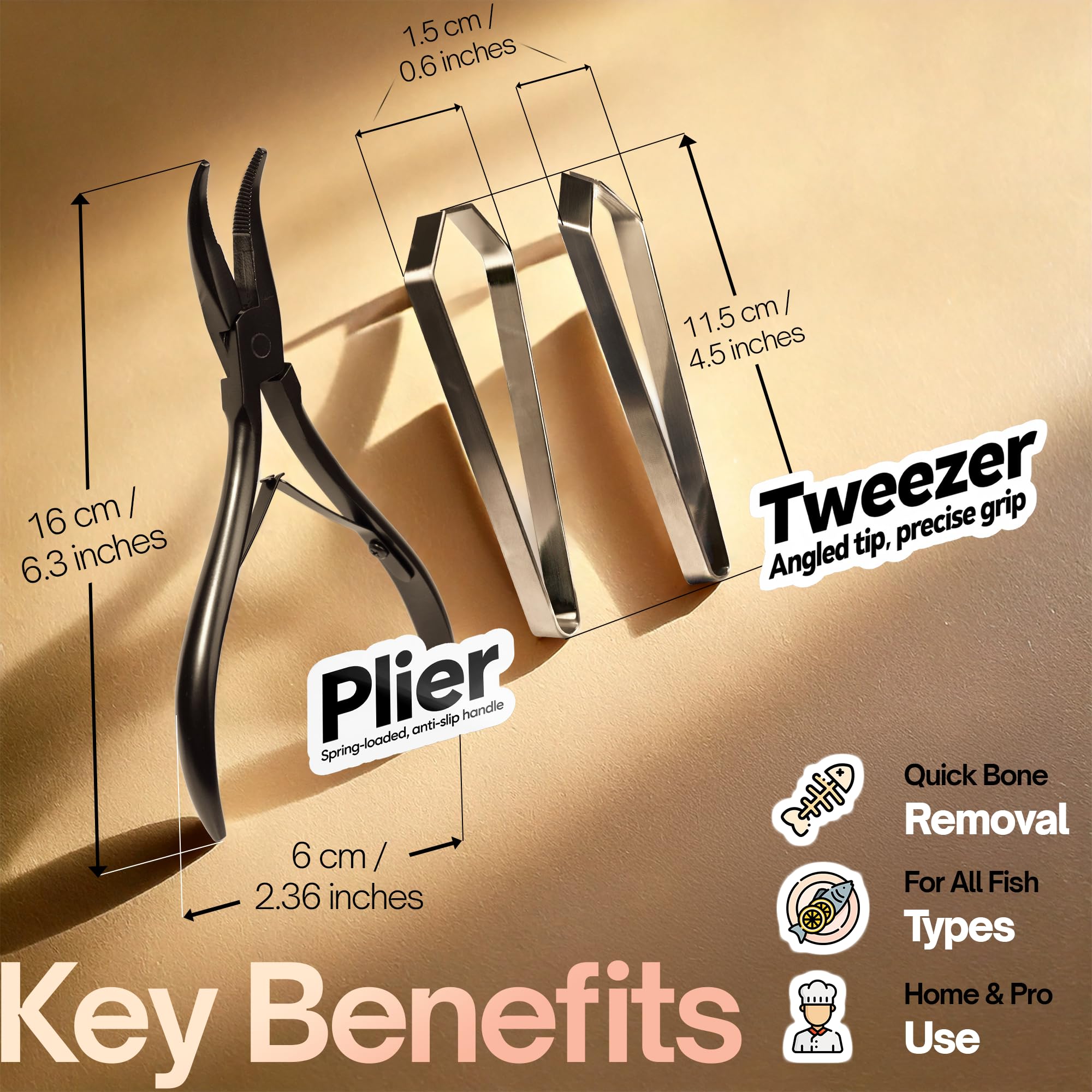 SmarDTAT close-up tip on tiny pin bones