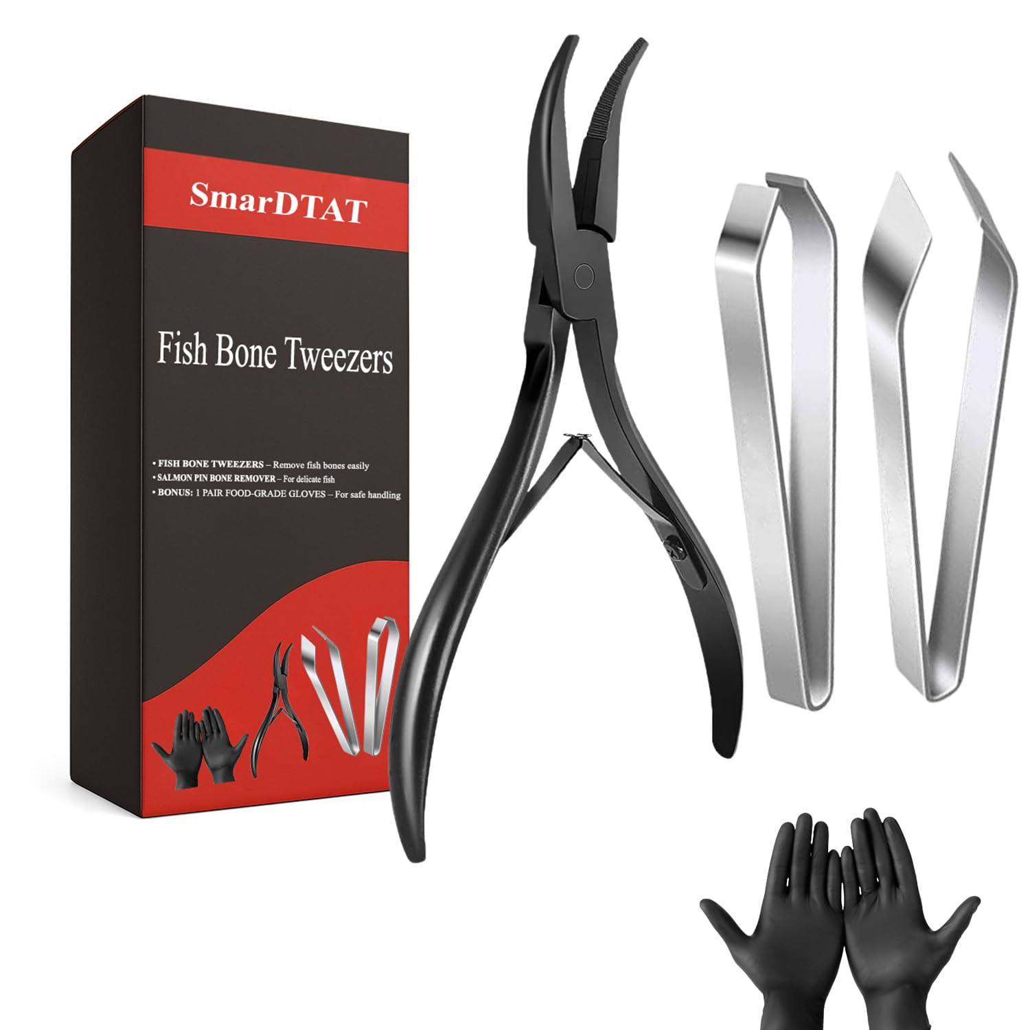 SmarDTAT fish bone tweezers deboning salmon with precise grip