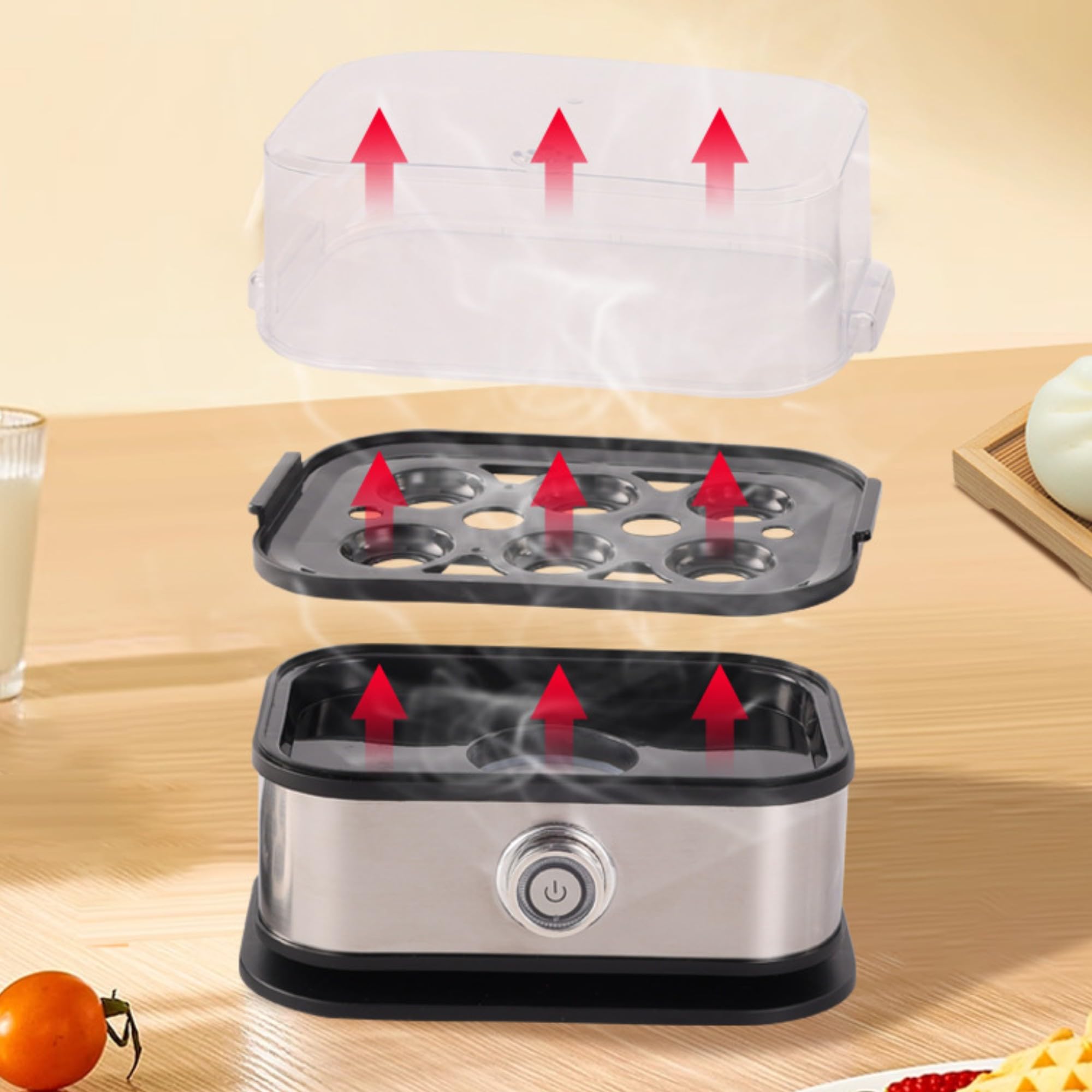 Smart Egg Cooker delivers rapid boiling to save time