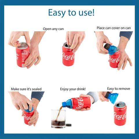 Smart House Inc easy cleanup lids for on-the-go