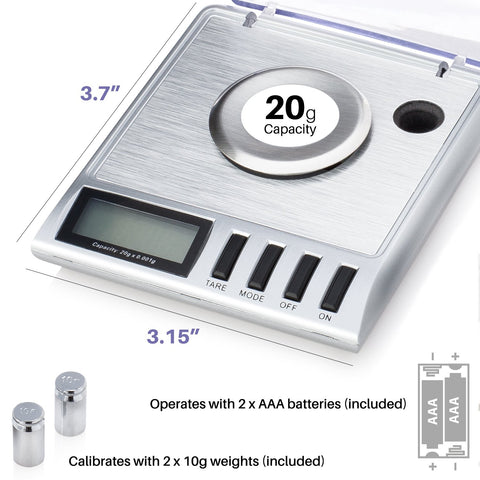 Smart Weigh GEM20 digital display for quick accurate readings
