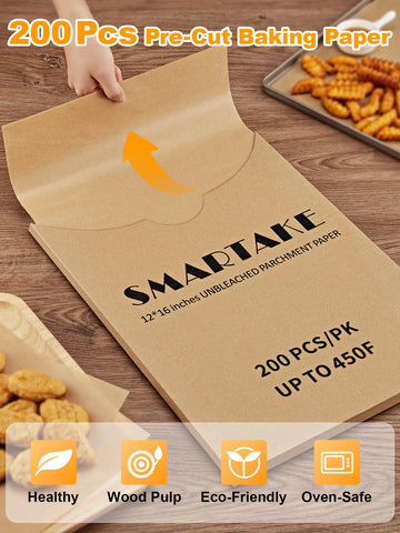 SMARTAKE heat tolerance up to 450°F supports versatile cooking methods