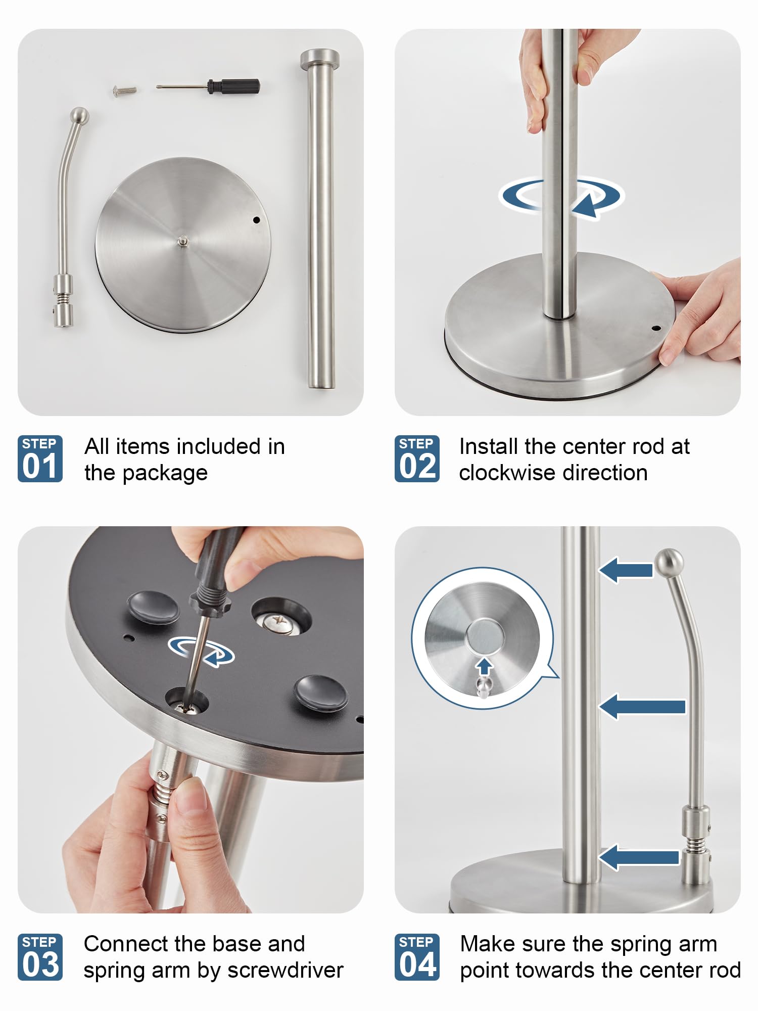SMARTAKE on countertop for quick, mess-free towel access in kitchen.