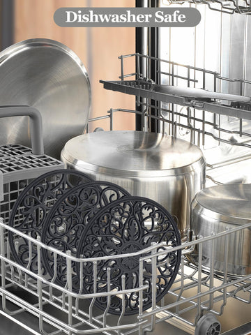 SMARTAKE pot handle protector mat reduces heat transfer to hands