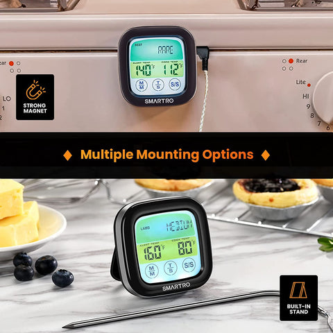 SMARTRO ST59 touchscreen and backlit LCD give quick readings.
