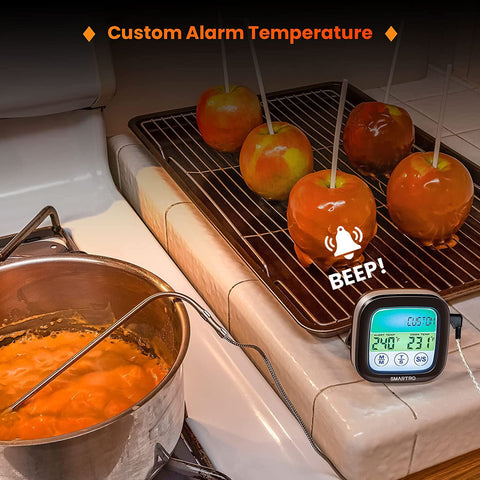 SMARTRO ST59 countdown timer with alarm helps prevent overcooking.