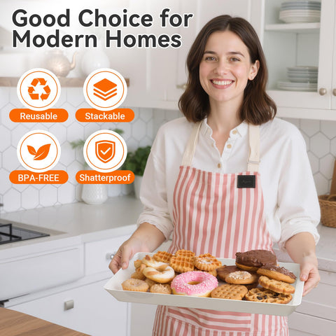 SmartTrends jumbo large tray suitable for big platters and family style serving
