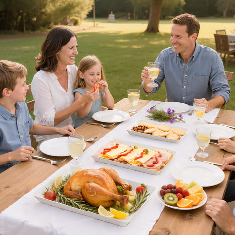 SmartTrends kitchen dining tray used for everyday meals and entertaining