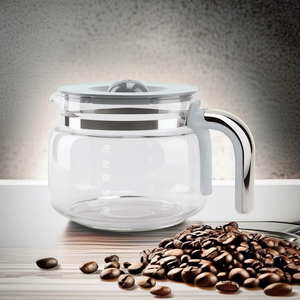 Smeg glass carafe spare part preserving retro kitchen aesthetics.