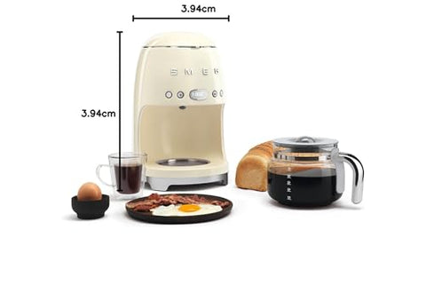 Smeg replacement carafe supports classic DCF02 setup and service.
