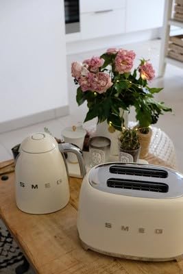 Smeg TSF01 cream color-collection match shows versatile appliance pairing