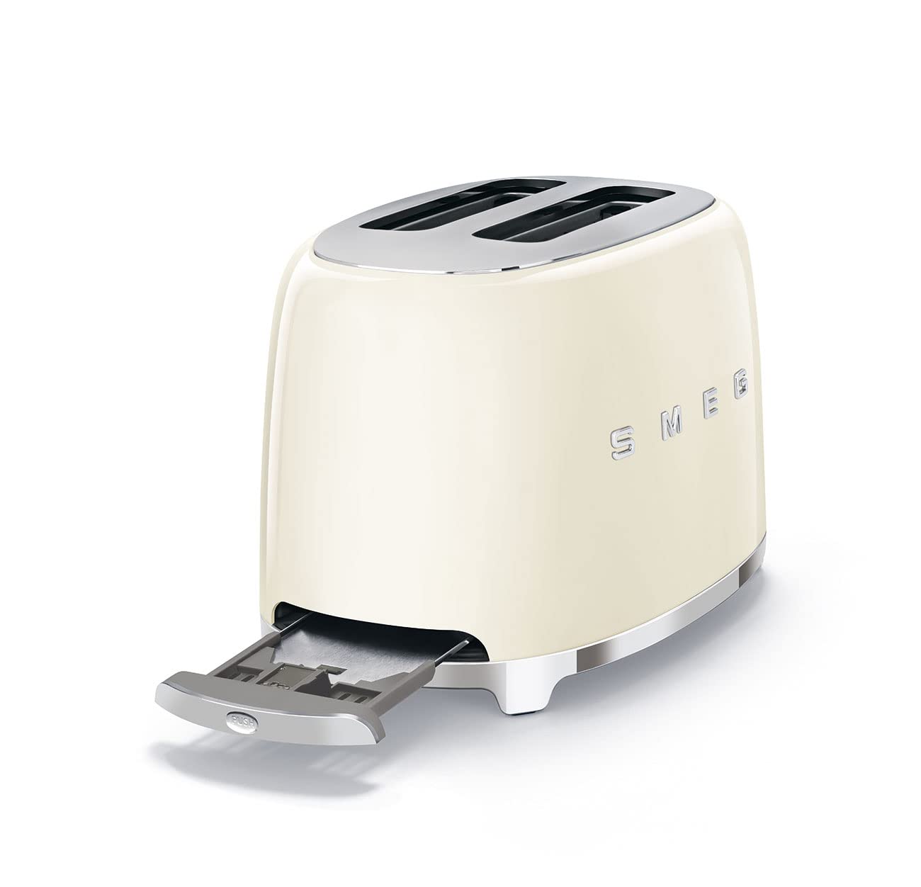 Smeg TSF01 cream reheat and defrost bagel settings for fast mornings.