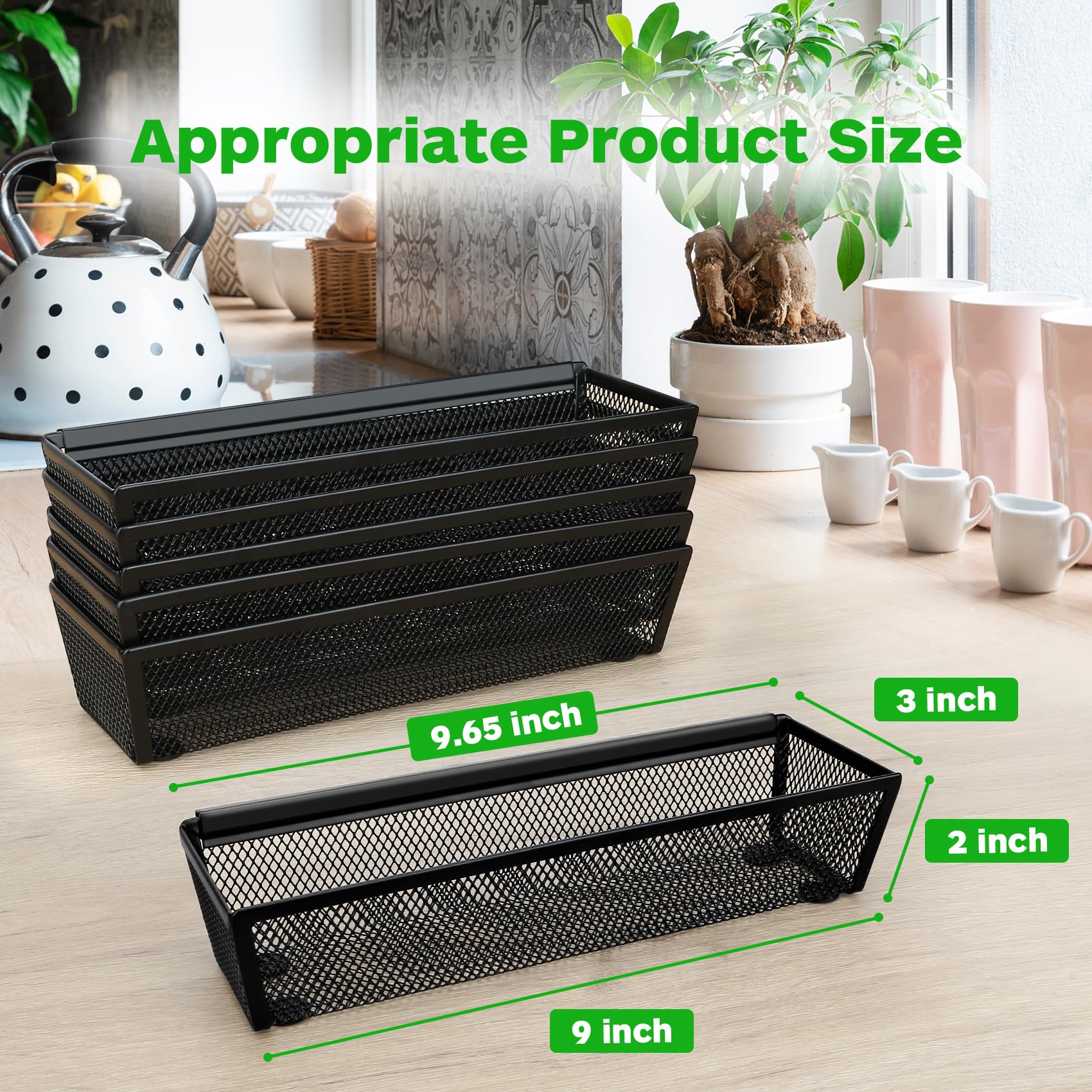 Smgmg non-slip feet keep the organizer stable on your drawer