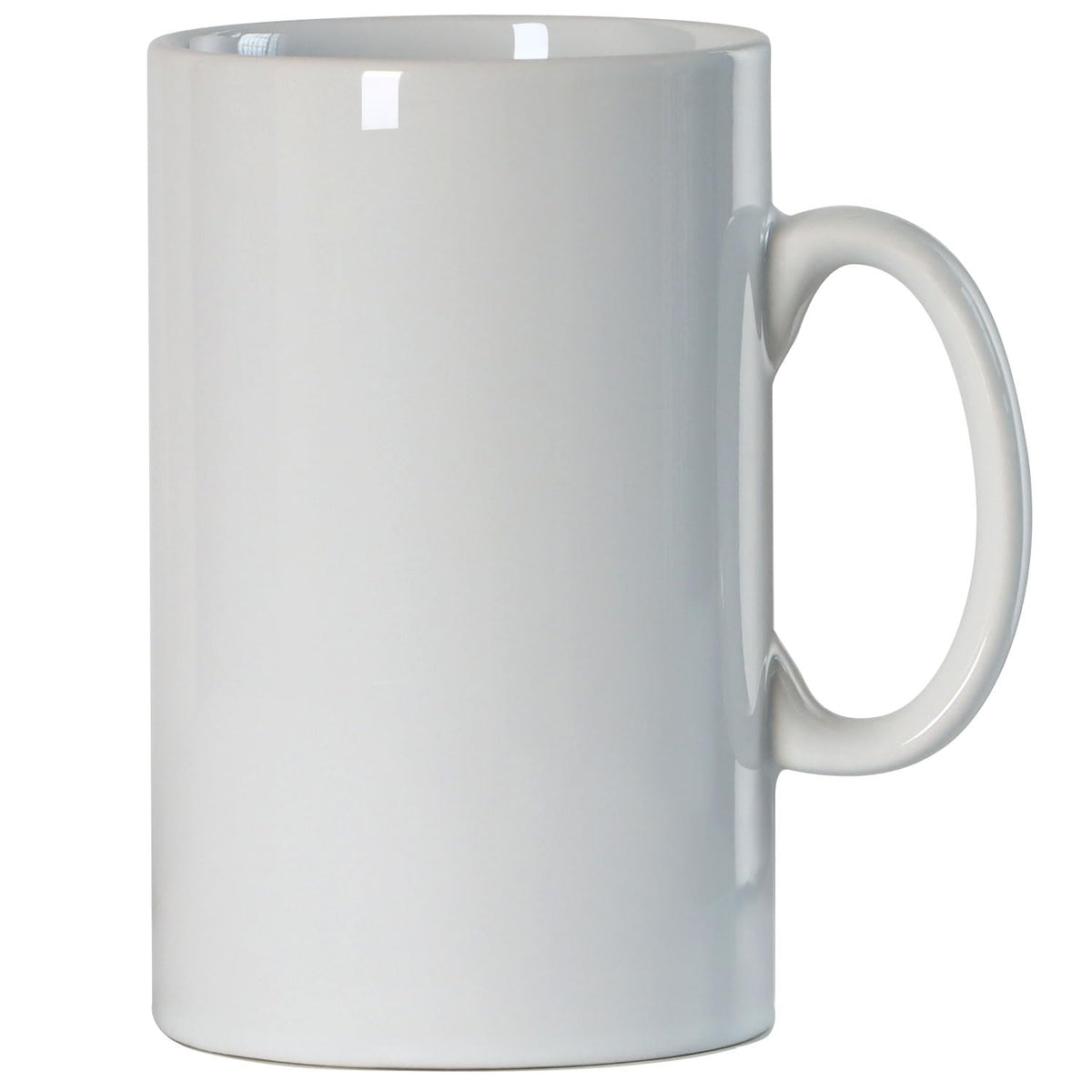 Smilatte 28oz mug with wide rim for comfortable sipping at home or office.