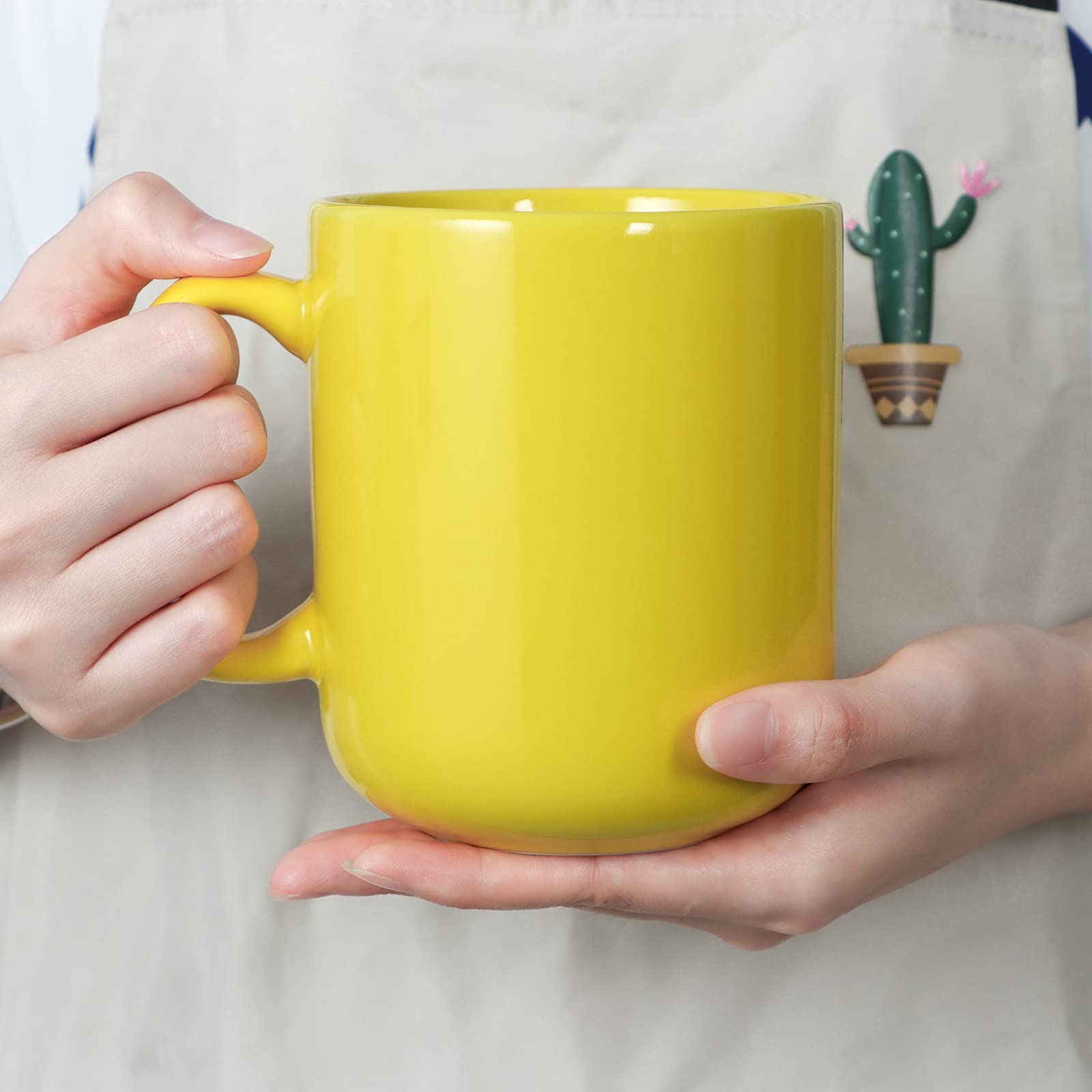Smilatte sturdy ceramic mug designed for daily kitchen use.