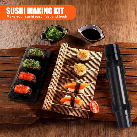 SmileTools bamboo sushi-rolling mat for reuse and beginner-friendly use