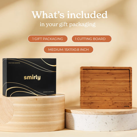 SMIRLY board edges stay put with non-skid design.