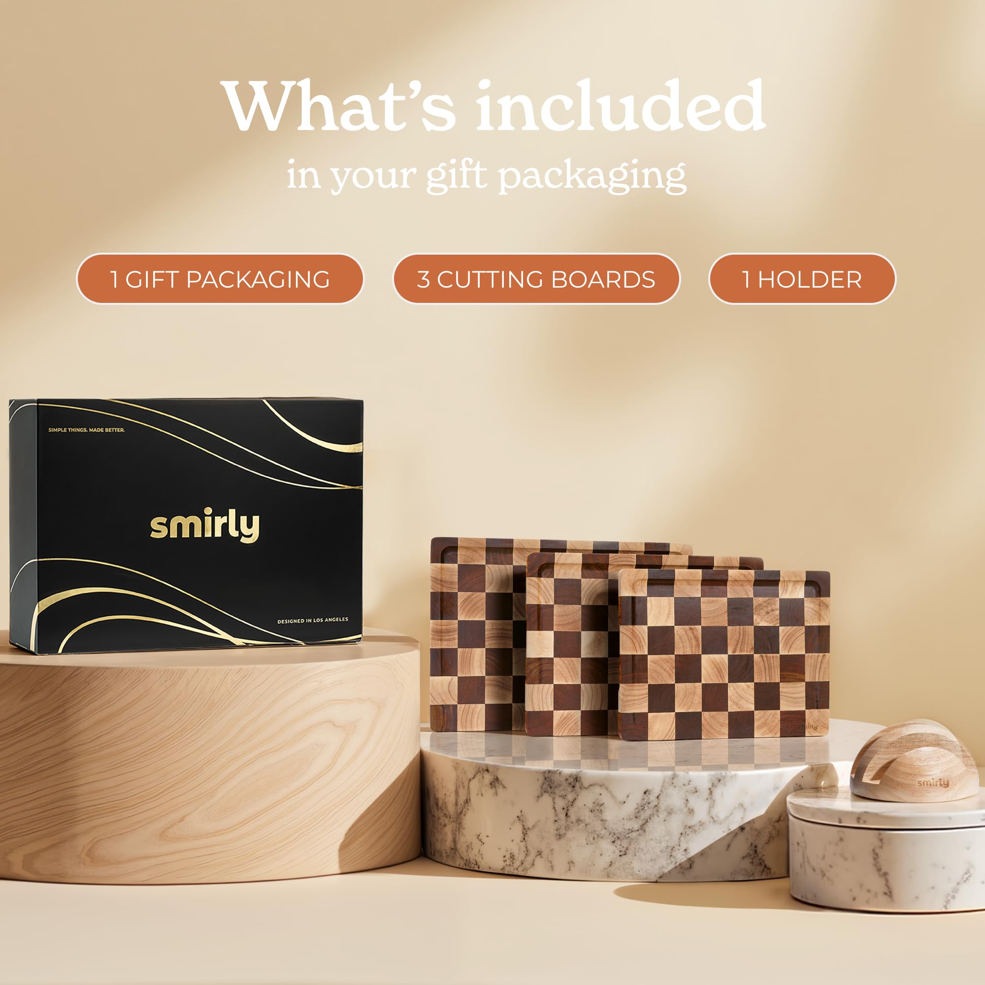 Smirly end grain close-up shows blade-friendly surface