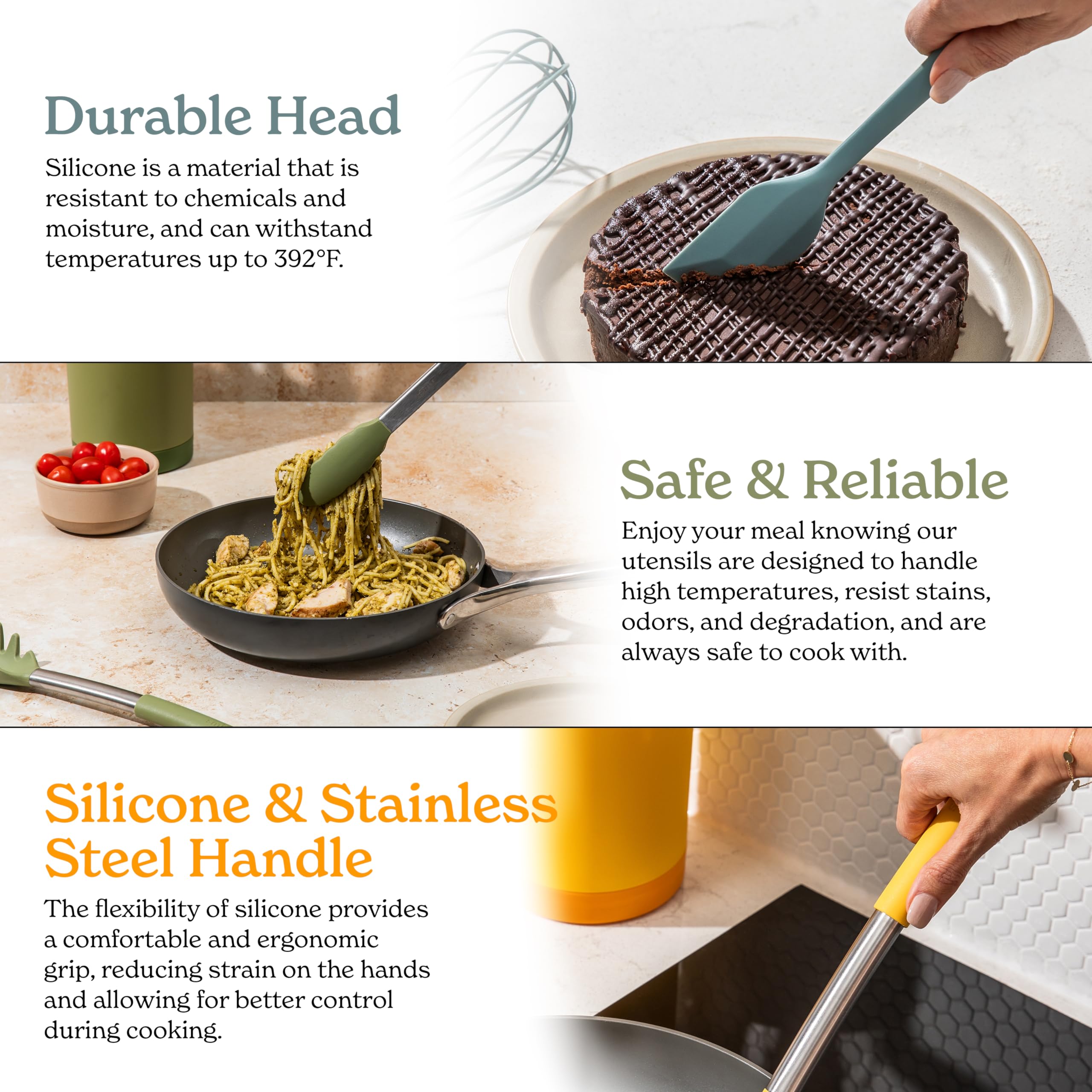 SMIRLY utensil holder organizes tools within reach for efficient kitchen workflows