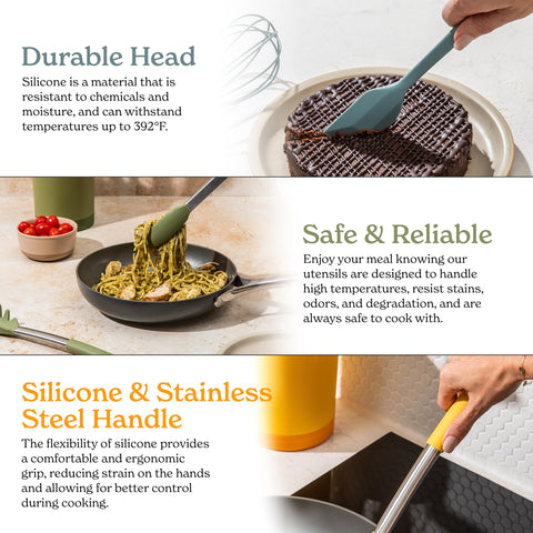 SMIRLY utensil holder organizes tools within reach for efficient kitchen workflows
