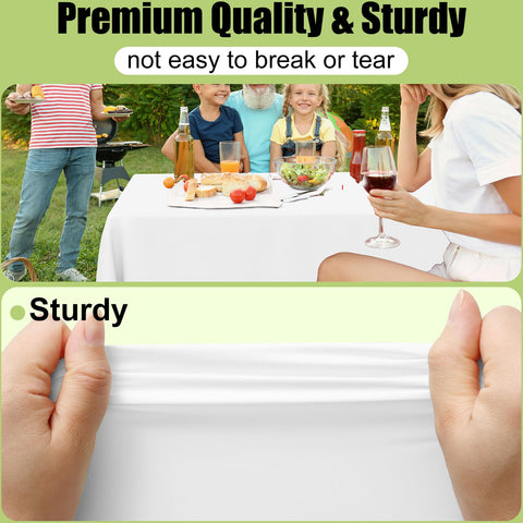 Smiry 100ft roll offers generous coverage for weddings and large gatherings.