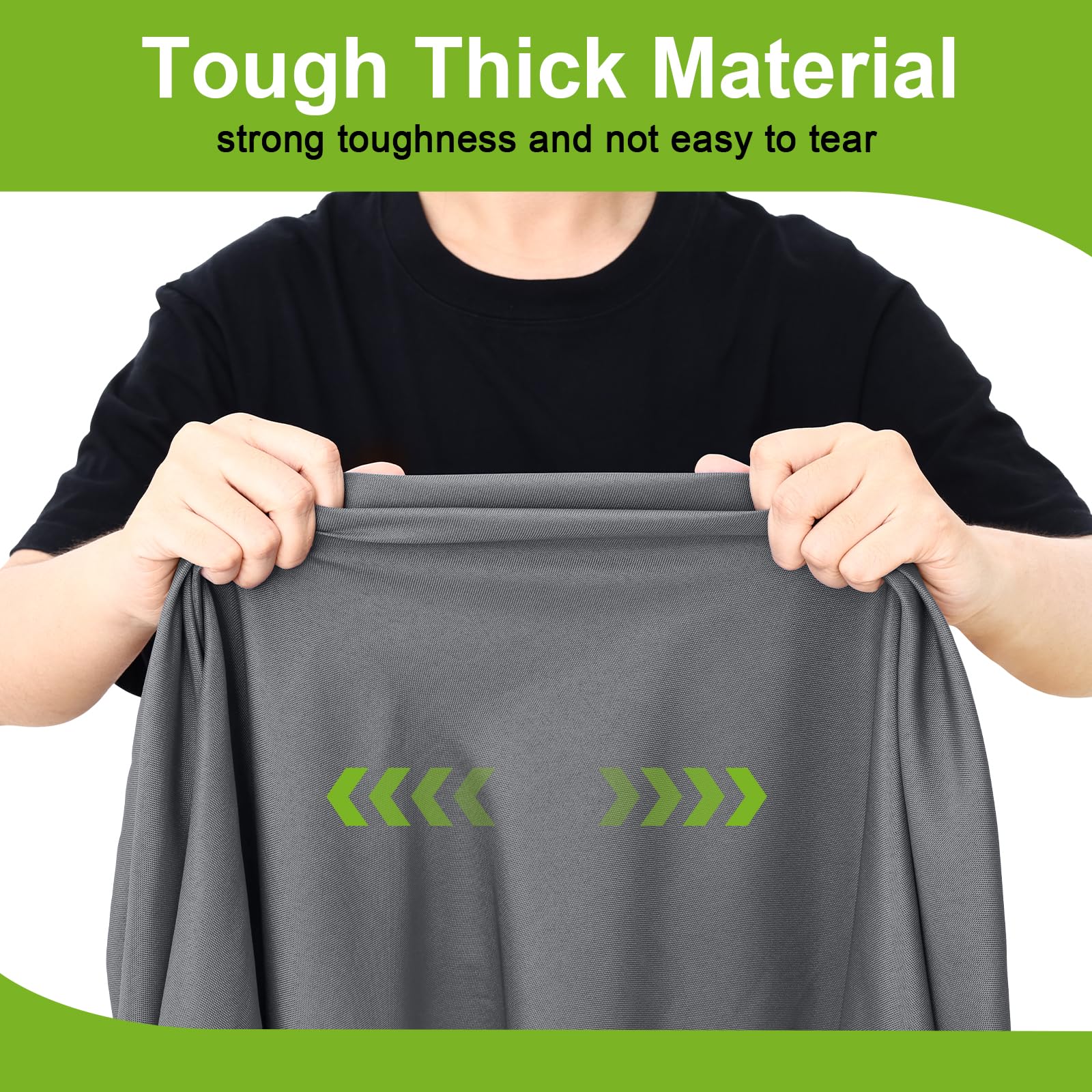 Smiry machine washable round tablecloth offers easy cleanup after gatherings.